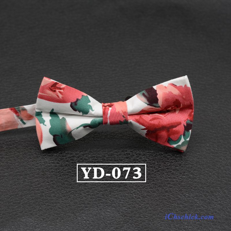 Herren Querbinder Fliege Bowknot Baumwolle England Business Damen Rosa Günstig