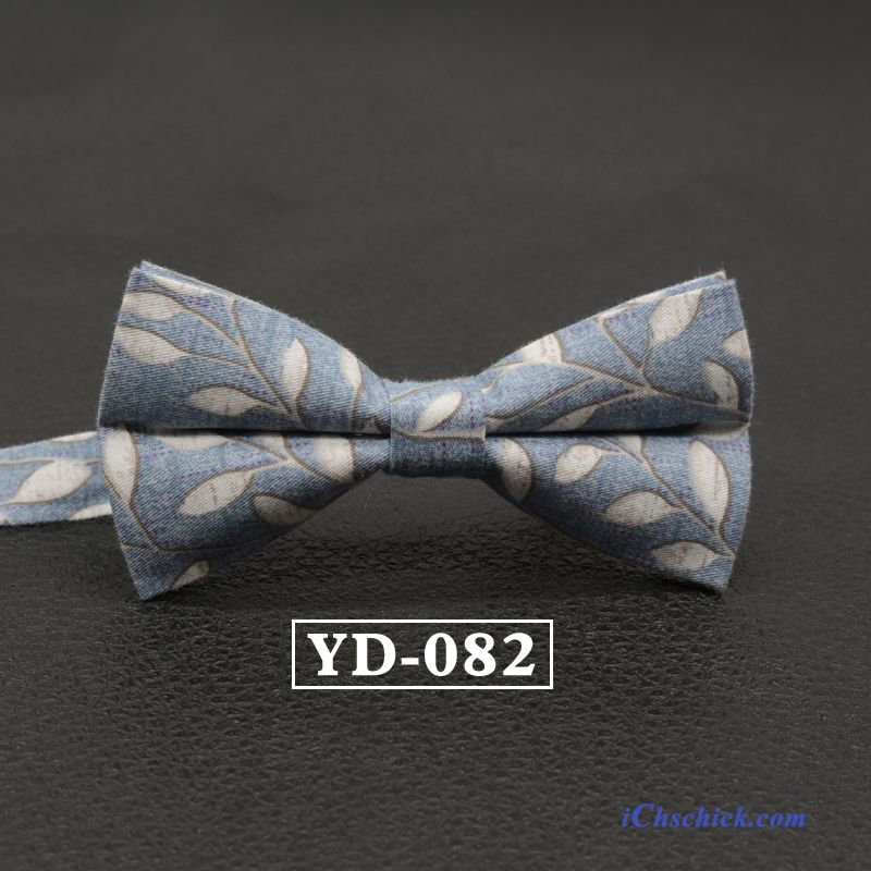 Herren Querbinder Fliege Formelle Kleidung Bowknot England Doppelter Rock Business Grau Angebote