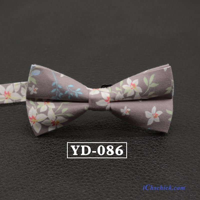 Herren Querbinder Fliege Formelle Kleidung Bowknot England Doppelter Rock Business Grau Angebote