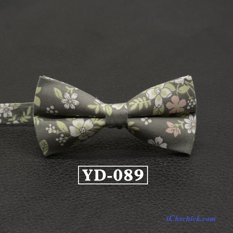 Herren Querbinder Fliege Formelle Kleidung Bowknot England Doppelter Rock Business Grau Angebote