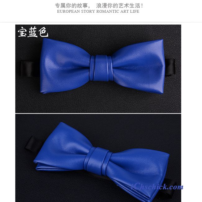 Herren Querbinder Fliege Gastgeber Luxus Trend Bowknot Bräutigam Marineblau Sale