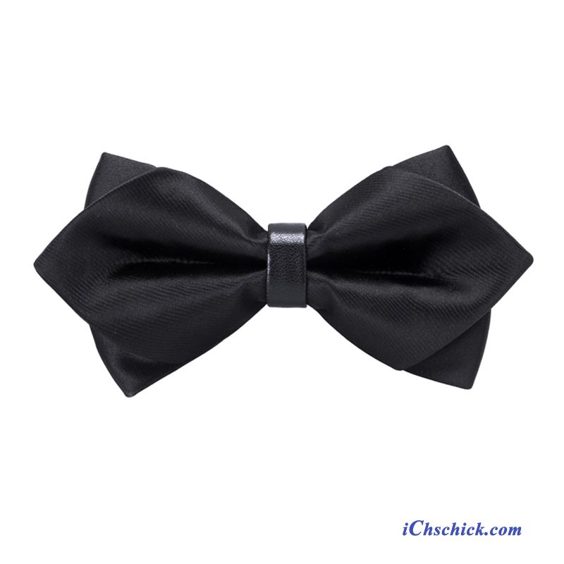 Herren Querbinder Fliege Verheiratet Hemd Trauzeugen England Bowknot Schwarz Günstige