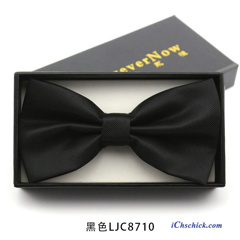 Herren Querbinder Fliege Verheiratet Trauzeugen Bräutigam England Bowknot Bordeauxrot Schwarz Discount