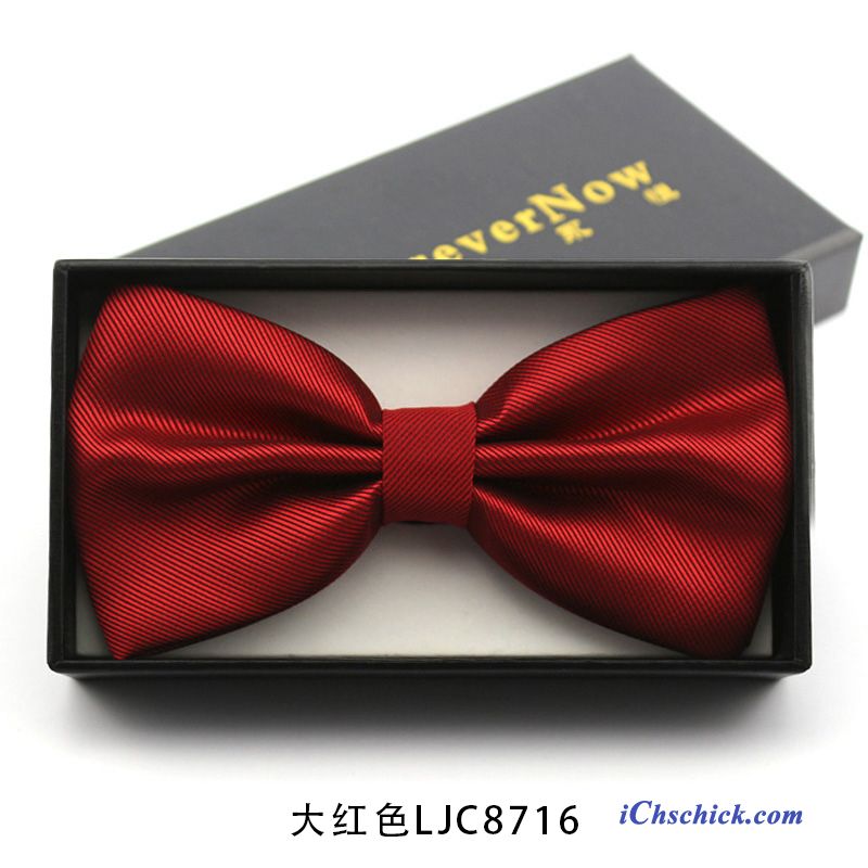 Herren Querbinder Fliege Verheiratet Trauzeugen Bräutigam England Bowknot Bordeauxrot Schwarz Discount