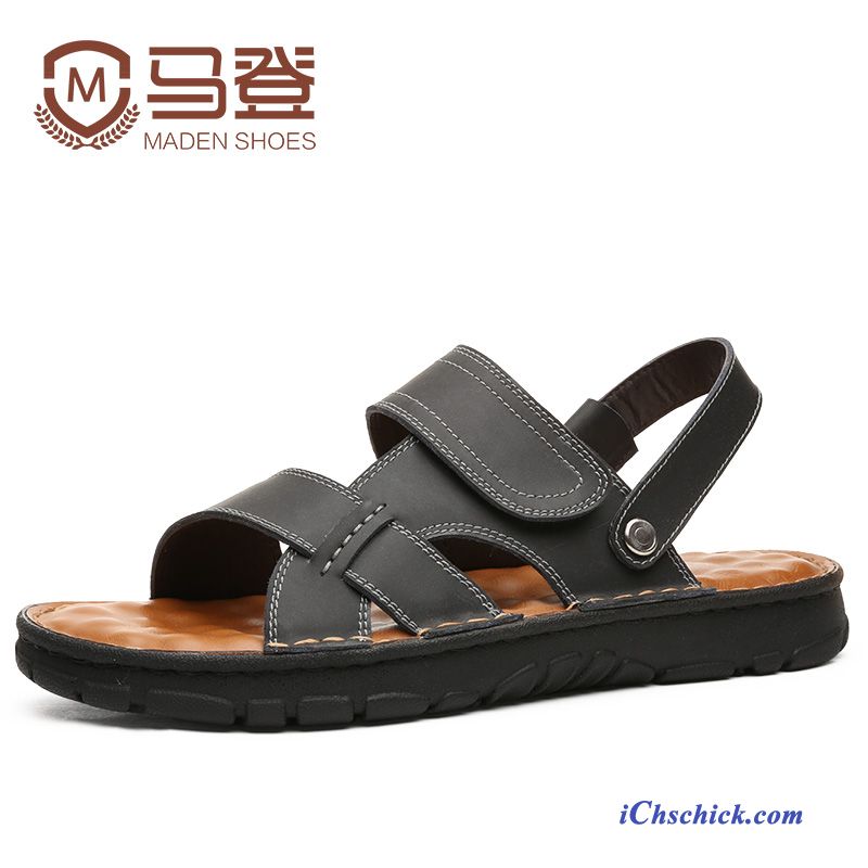 Herren Sandalen Sale, Schuhe Schwarz Herren