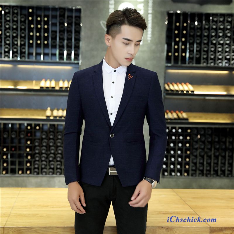 Herren Smoking Blazer, Eleganter Blazer Herren Günstig