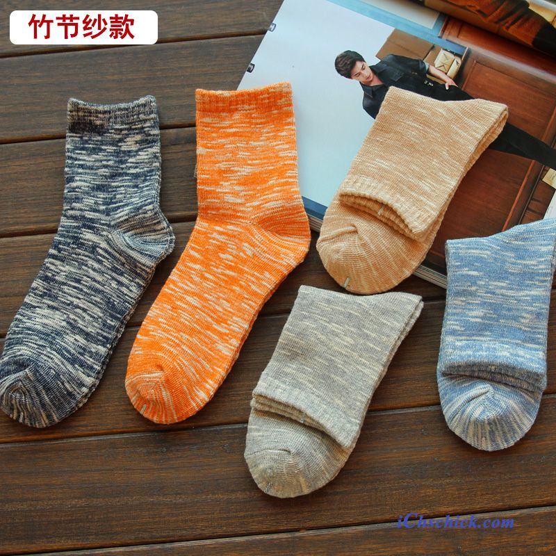 Herren Socken Schweiß Lange Socke Vier Jahreszeiten Mid Trend Blau Online