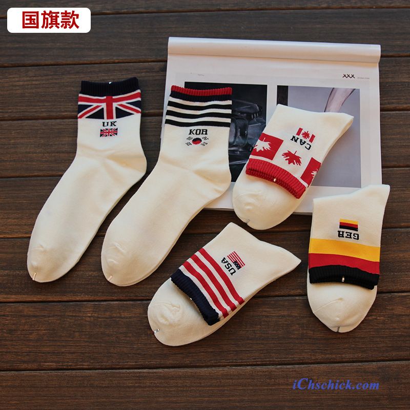 Herren Socken Schweiß Lange Socke Vier Jahreszeiten Mid Trend Blau Online