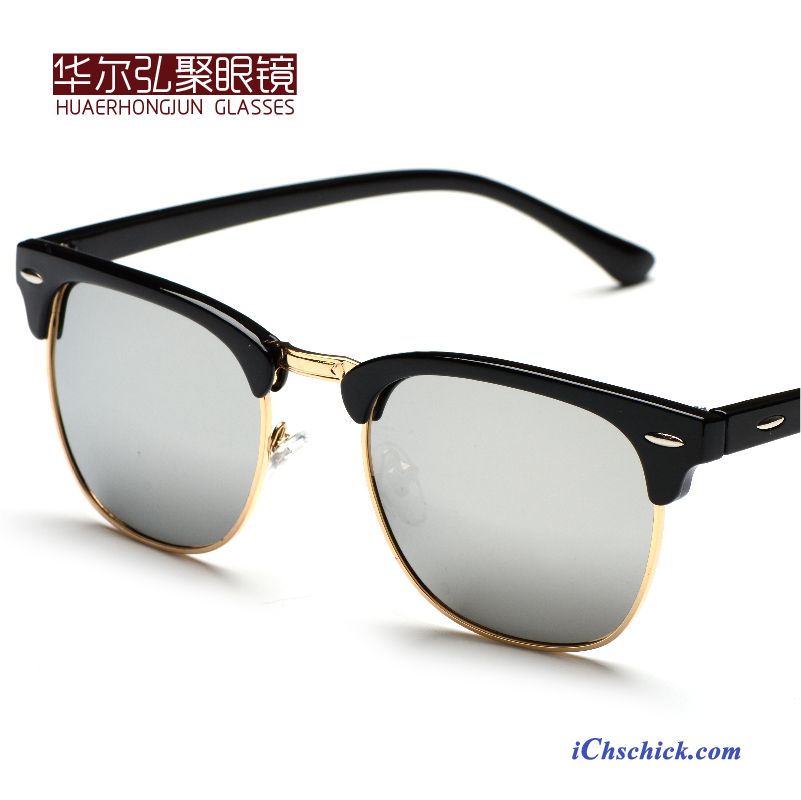 Herren Sonnenbrille Fahren Sonnenbrillen Kurzsichtigkeit Retro Trend Purpur Lila Schwarz Grau Billig