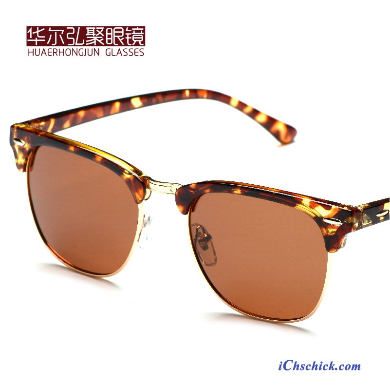 Herren Sonnenbrille Fahren Sonnenbrillen Kurzsichtigkeit Retro Trend Purpur Lila Schwarz Grau Billig