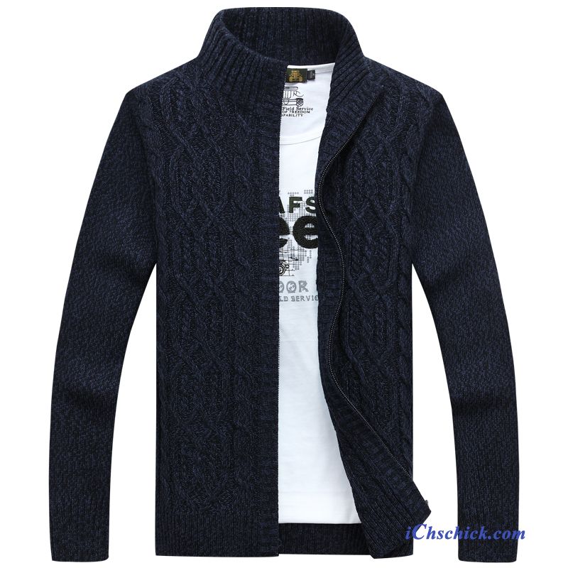 Herren Strickpullover V Ausschnitt, Rollkragenpullover Weiß Herren Günstig