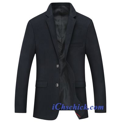 Hochzeitsblazer Männer, Herren Blazer Marineblau Günstig