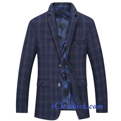 Hochzeitsblazer Männer, Herren Blazer Marineblau Günstig