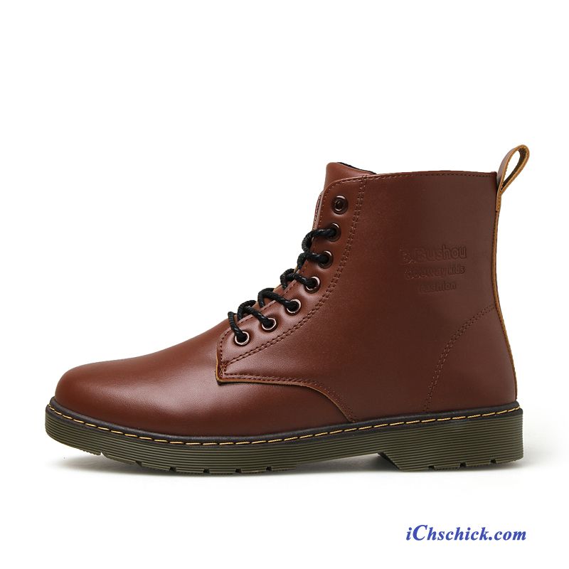 Hohe Herren Farbig, Leder Boots Herren Billig