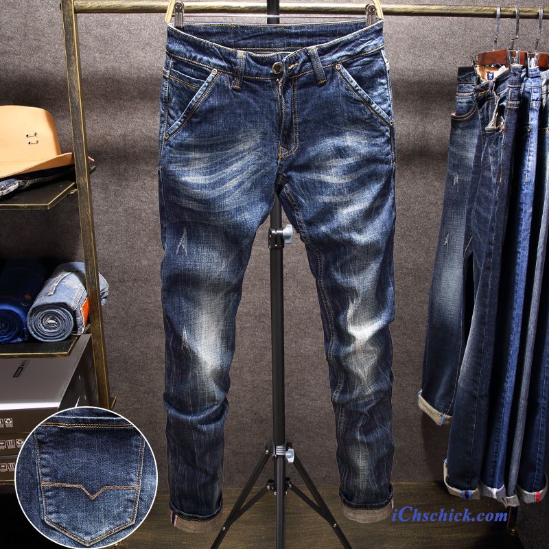 Hose Mit Rissen Herren, Herren Jeans Skinny Billig