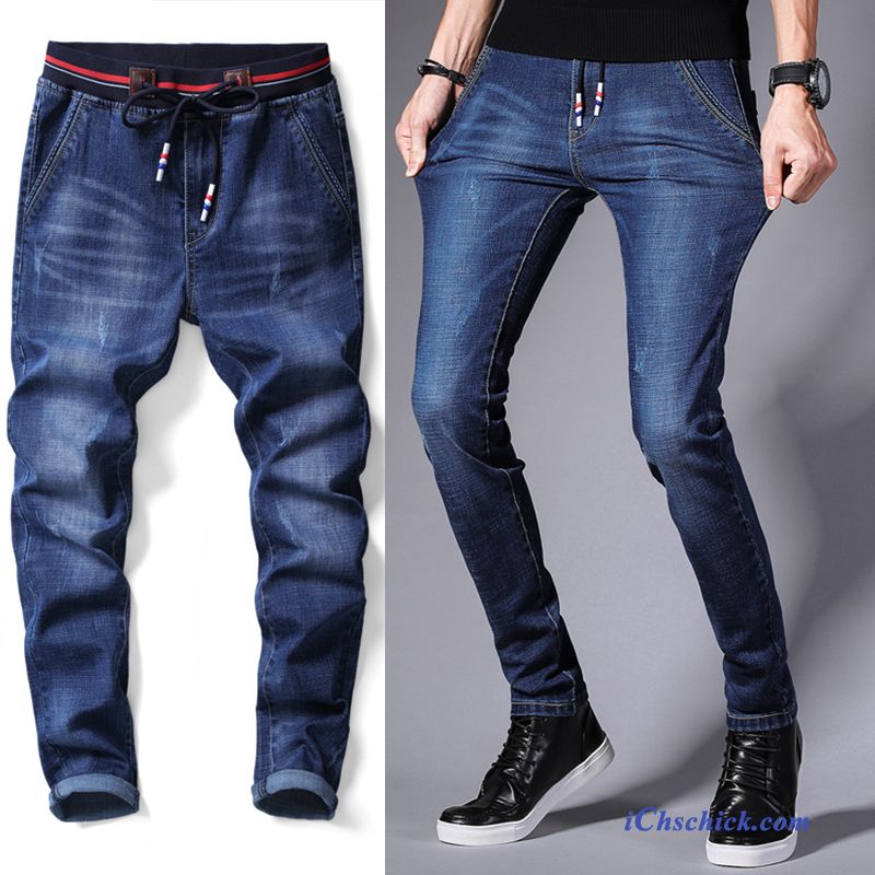 Jeans Anthrazit Herren Weiss, Jeans Skinny Herren