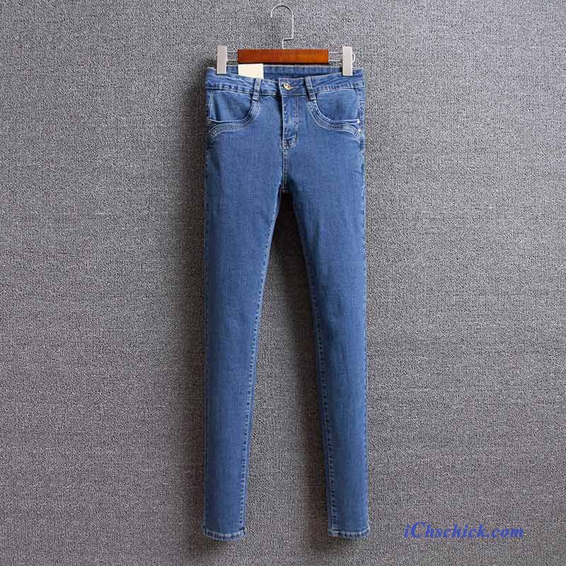 Jeans Dark Blue Damen Dunkel, Slim Jeans Damen Verkaufen