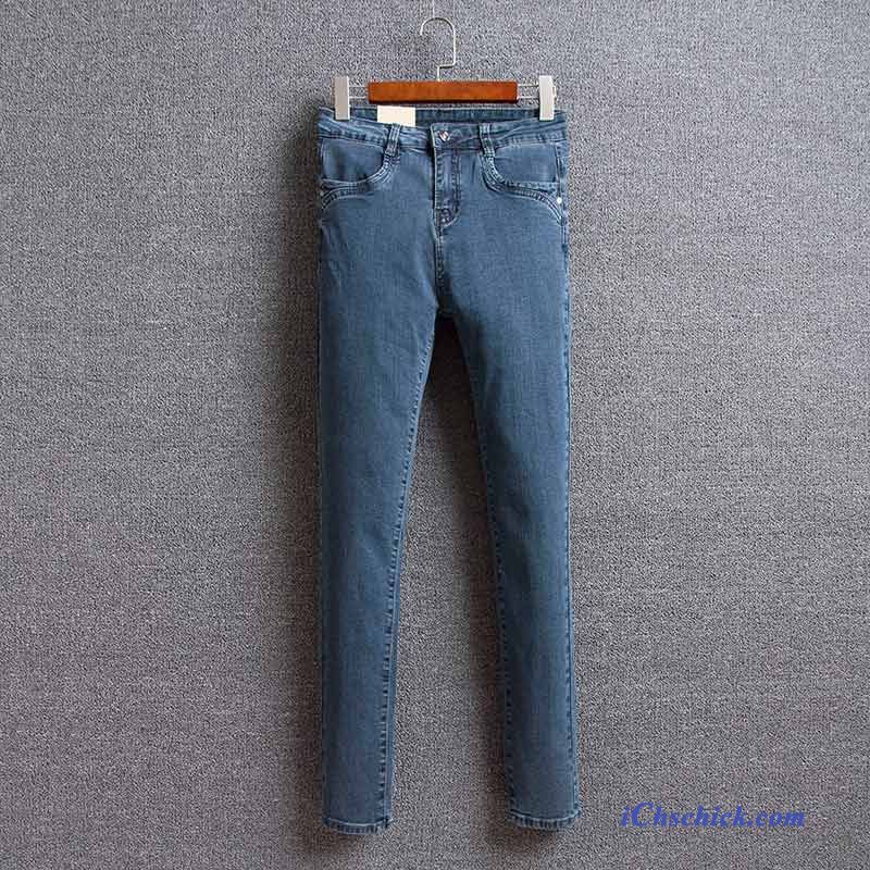 Jeans Dark Blue Damen Dunkel, Slim Jeans Damen Verkaufen