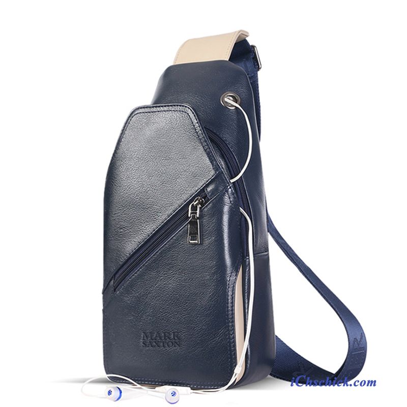 Leder Schultertasche Herren, Herrentasche Leder Braun Sale