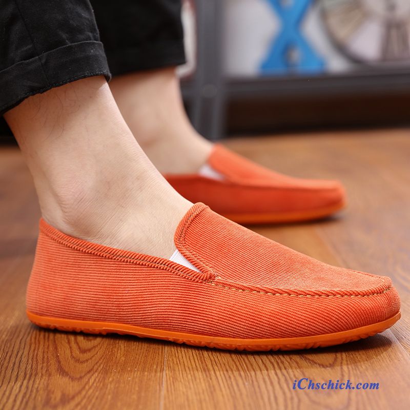 Leder Slipper Herren Farbig, Schuhe Klettverschluss Herren Günstig