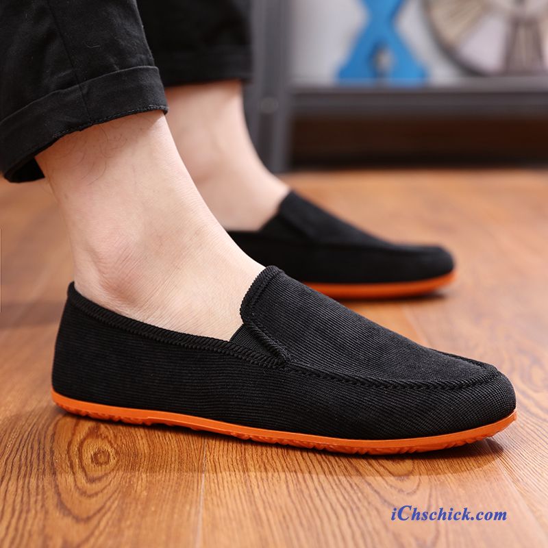 Leder Slipper Herren Farbig, Schuhe Klettverschluss Herren Günstig