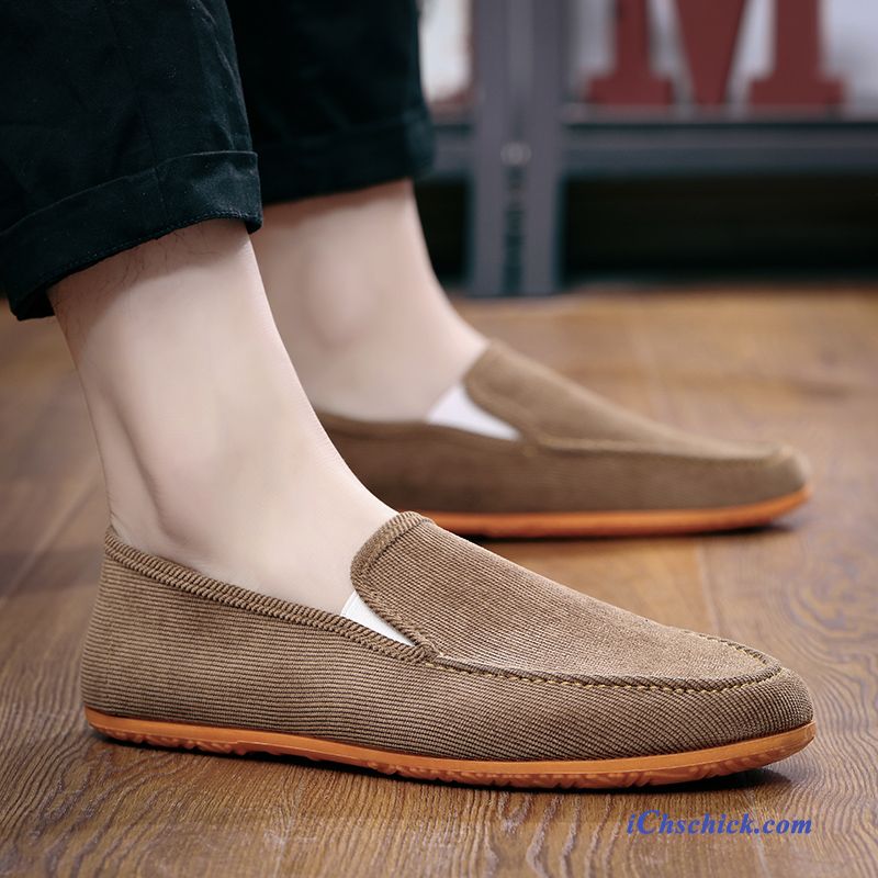 Leder Slipper Herren Farbig, Schuhe Klettverschluss Herren Günstig