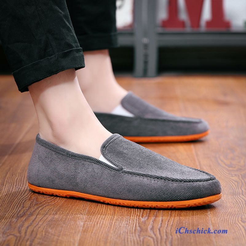 Leder Slipper Herren Farbig, Schuhe Klettverschluss Herren Günstig