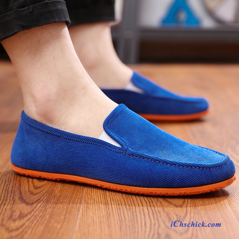 Leder Slipper Herren Farbig, Schuhe Klettverschluss Herren Günstig