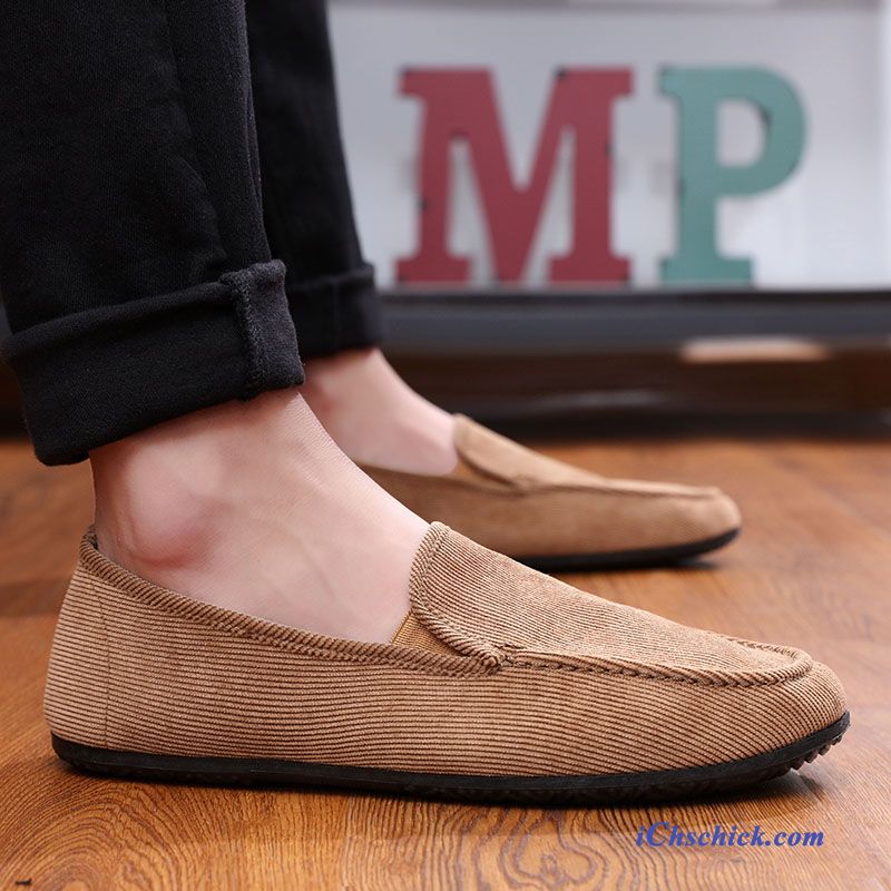 Leder Slipper Herren Farbig, Schuhe Klettverschluss Herren Günstig