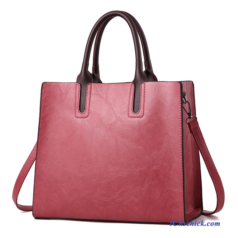 Ledertasche Umhängetasche Damen, Schöne Shopper Taschen Verkaufen