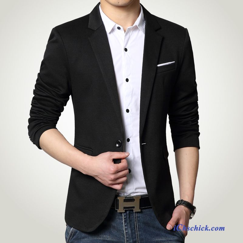 Marineblau Blazer Schwarz, Herren Blazer Grau Mit Weste Kaufen