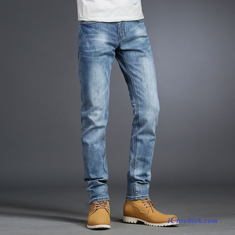 Markenjeans Herren, Slim Fit Stretch Jeans Herren