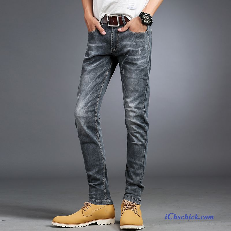 Markenjeans Herren, Slim Fit Stretch Jeans Herren