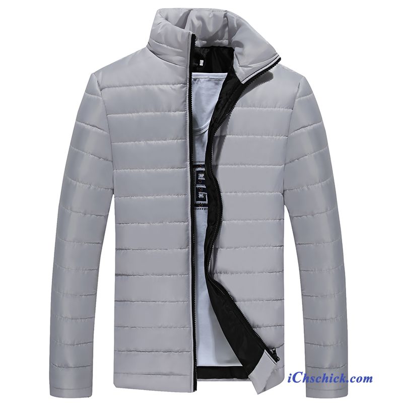 Mode Daunenjacke Herren Bunt, Weiße Winterjacke Herren