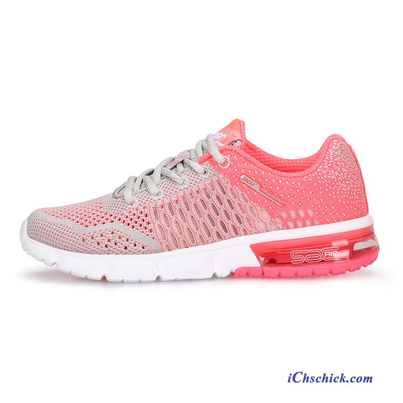 Mode Schuhe Damen Rosa Gestreift, Indoor Laufschuhe Damen Günstig