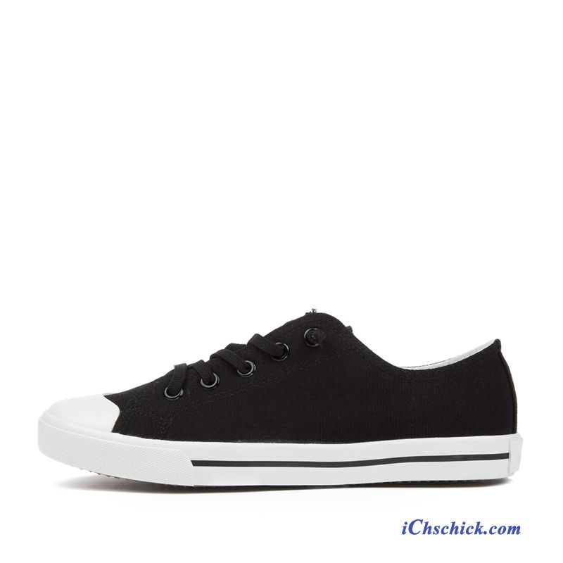 Mode Schuhe Damen Schwarz Weiß, Mode Laufschuhe Schwarz Damen