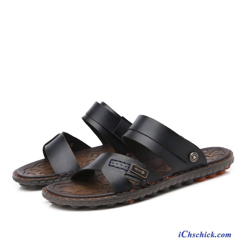 Männer Braun Kupfer, Bequeme Herren Sandalen