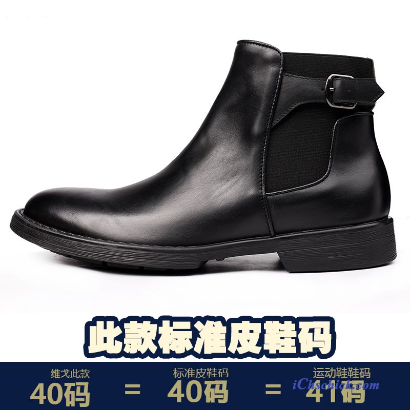 Männer Schwarz, Herren Boots Trend Sale
