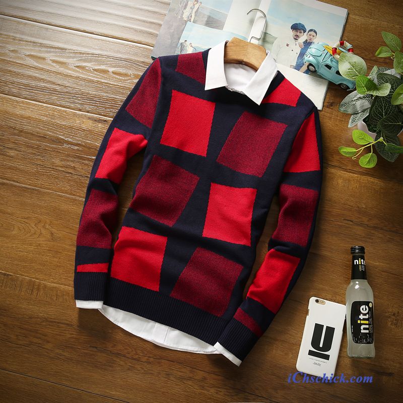 Pullover Schwarz Weiß Herren, Coole Pullover Herren Günstig