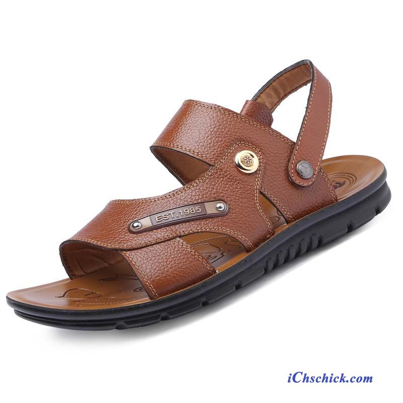 Sandalen Herren Günstig Lindgrün, Herren Sandalen Wechselfußbett Billig