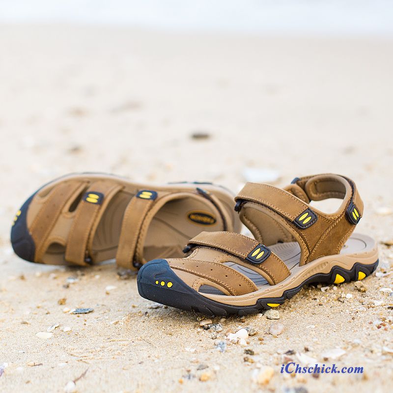 Sandalen Herren Outdoor, Geflochtene Schuhe Herren