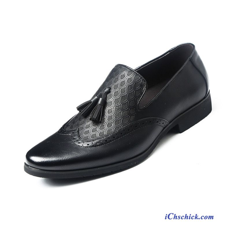 Schuhe Business-schuhe Casual Allgleiches Slip-on Lederschuhe Geschäft Braun Online