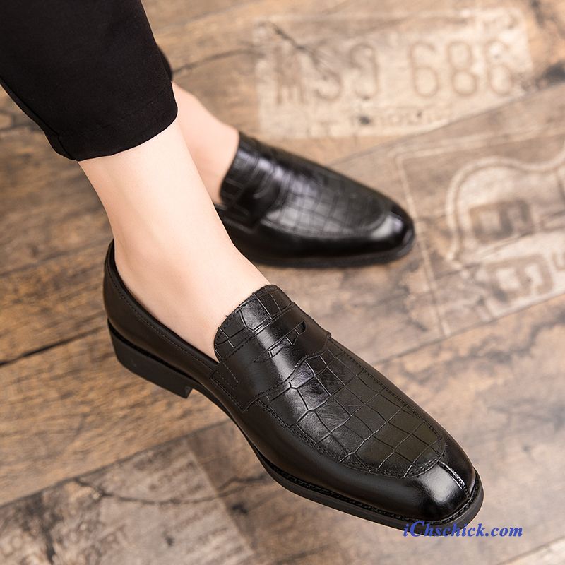 Schuhe Business-schuhe Casual British Trend Slip-on Geschäft Gelb Sale