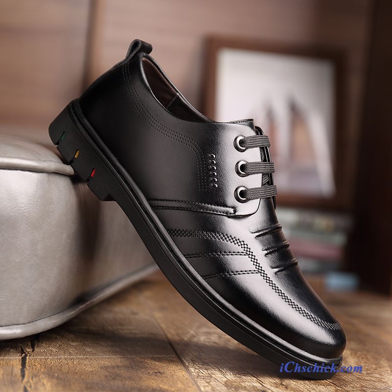 Schuhe Business-schuhe Casual Weiche Sohle Neue British Herbst Schwarz Online