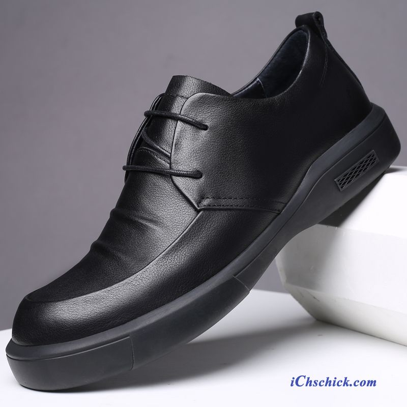 Schuhe Business-schuhe Feder Neue Lederschuhe Hohl Allgleiches Schwarz Billige