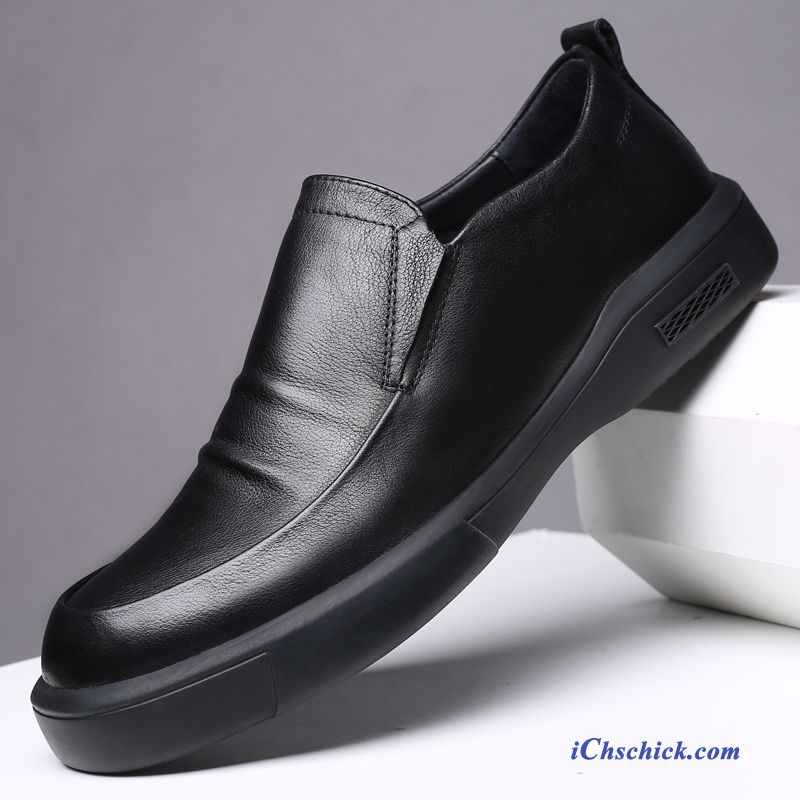 Schuhe Business-schuhe Feder Neue Lederschuhe Hohl Allgleiches Schwarz Billige