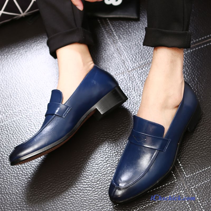 Schuhe Business-schuhe Lederschuhe Casing Sommer Trend Neue Braun Sale