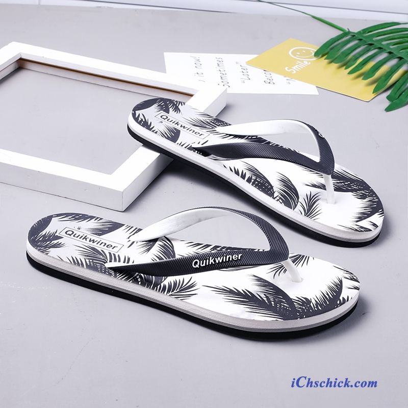 Schuhe Flip Flops Hausschuhe Flache Neue Sommer Outwear Sandfarben Rosa