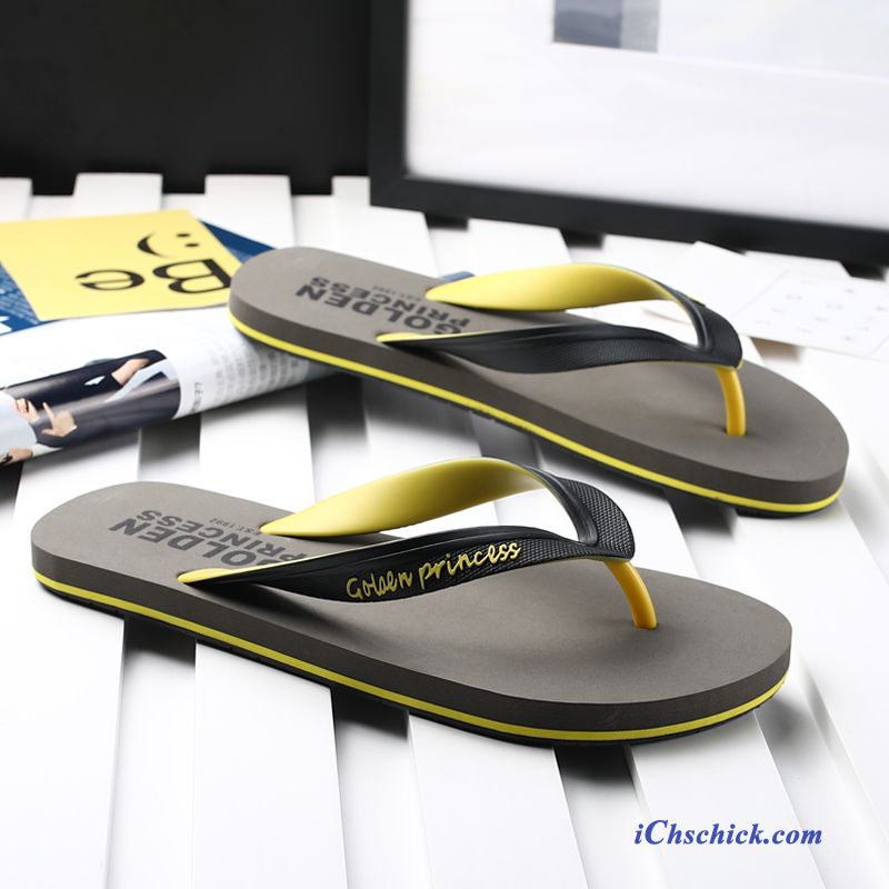 Schuhe Flip Flops Hausschuhe Mode Trend Allgleiches Outwear Schwarz Online