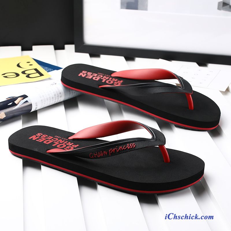 Schuhe Flip Flops Hausschuhe Mode Trend Allgleiches Outwear Schwarz Online